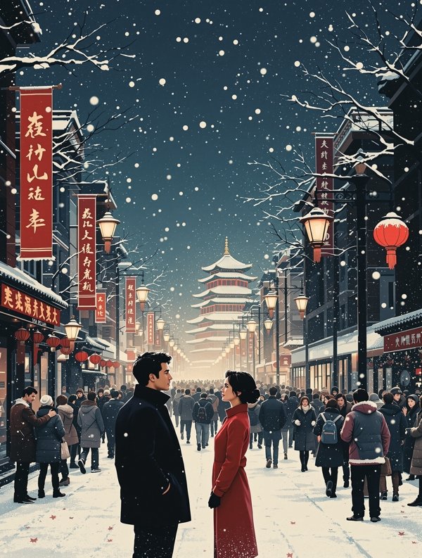 影片《十年之约》海报，发生在北京的婚姻、爱情电影作品